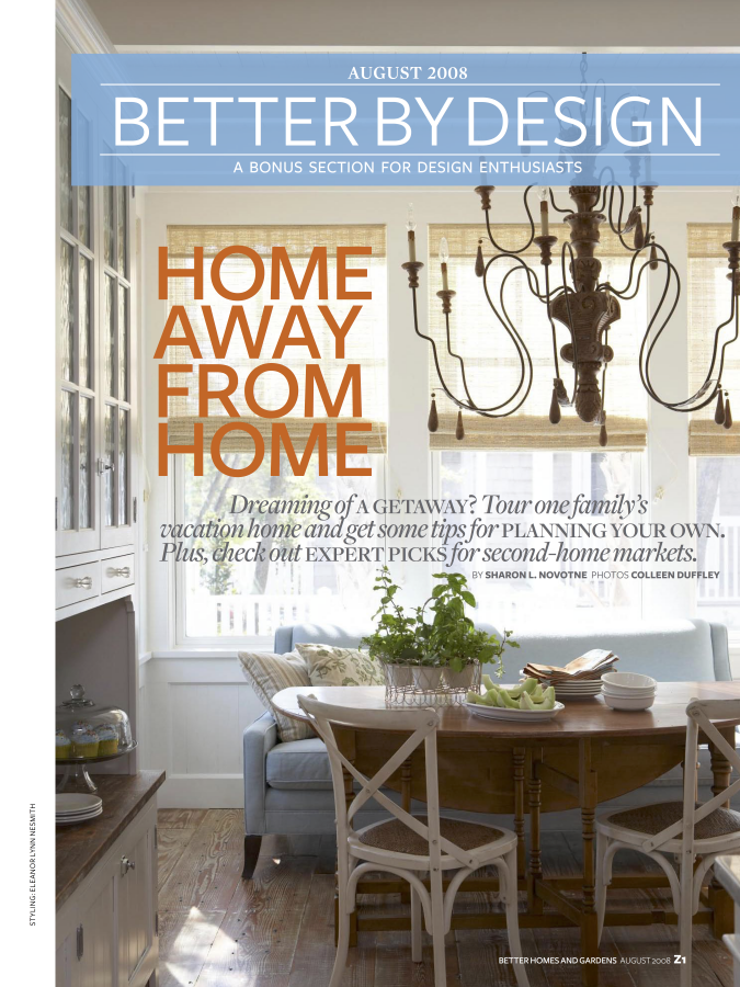 Read about our Watersound, Florida, Cape Cod shingle home featured in Better By Design magazine.